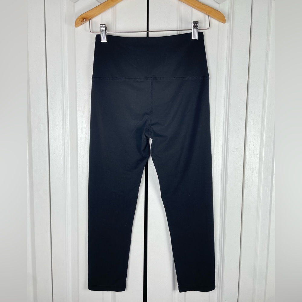 NWOT Gloria Vanderbilt Leggings Women’s S Black Skinny Capri High Rise Stretch - Picture 4 of 8